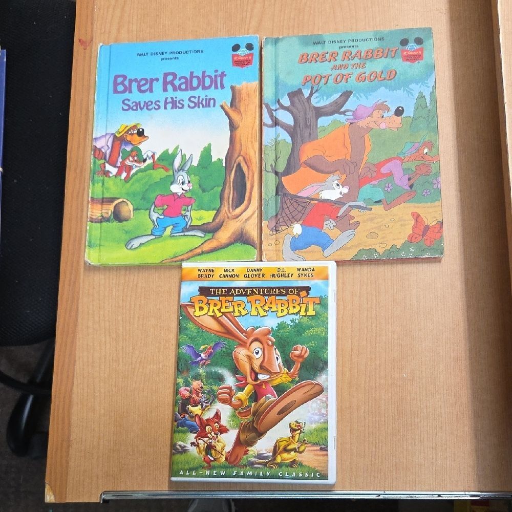 Brer Rabbit Books and‎ DVD Set